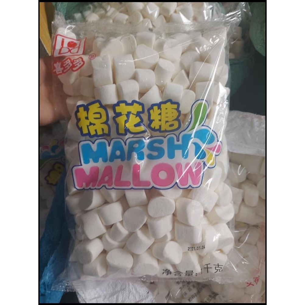 Kẹo marshmallow trắng 500 gram | BigBuy360 - bigbuy360.vn