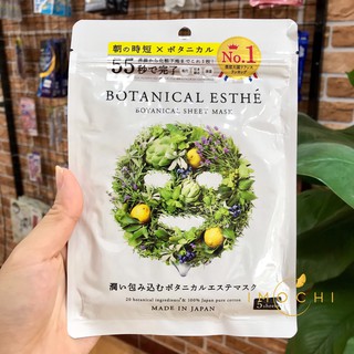 Mặt Nạ Thảo Mộc Botanical Esthe Nhật Bản [Túi 5 Miếng]