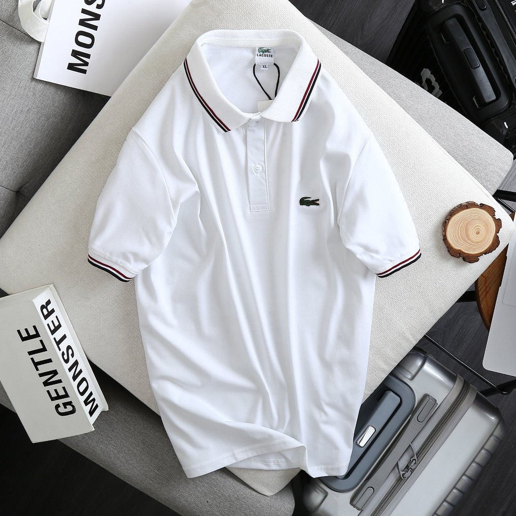 Áo Thun Nam Ngắn Tay Gắn Logo Cá Sấu 👉 Hàng Chuẩn Hình Ảnh Bao Đổi Trả.