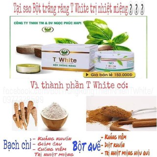 Bột trắng răng twhite