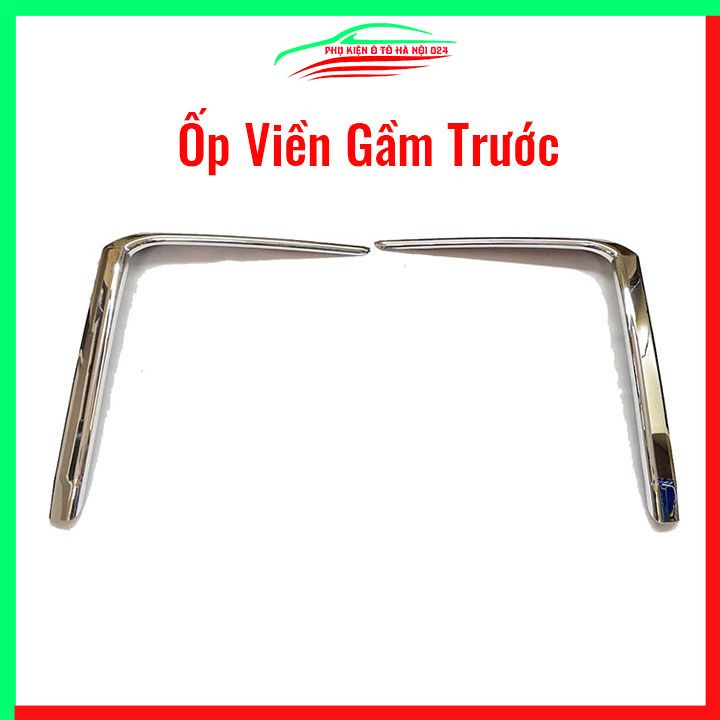 Ốp viền đèn gầm trước sau xe Avanza 2022-2023 mạ Crom chống trầy trang trí làm đẹp xe