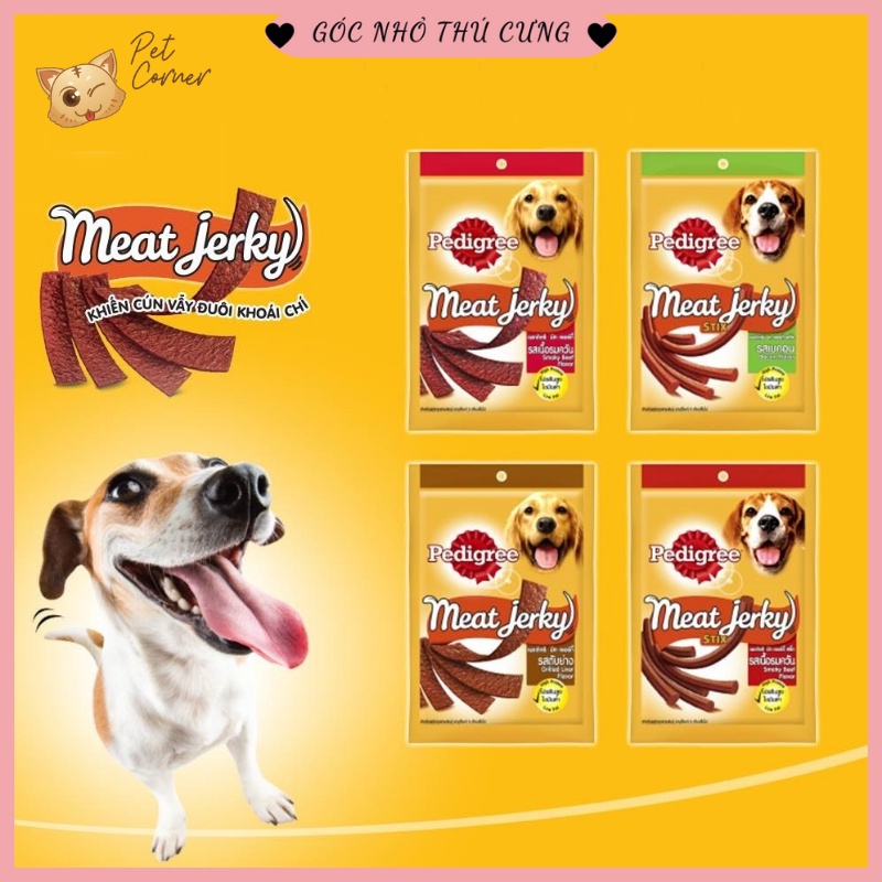 Snack xương thưởng cho chó Pedigree Meat Jerky