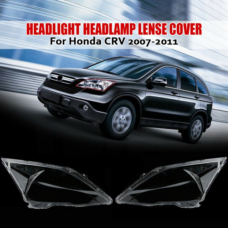 Cặp Ốp Đèn Pha Trái + Phải Cho Xe Hơi Honda CRV CR-V 2007 08 09 10 2011