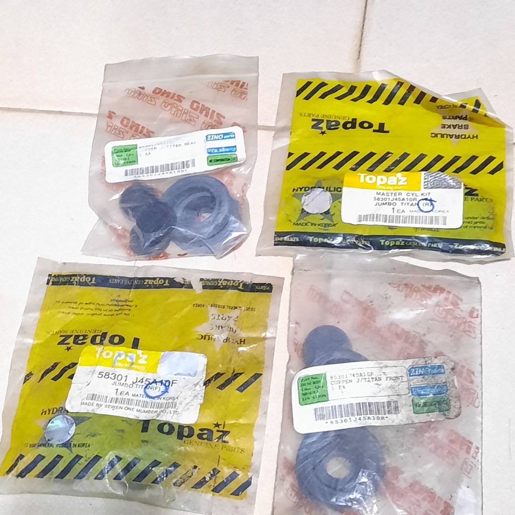 Bộ Cúp ben  chụp bụi xi lanh phanh trước, sau Kia TiTan, hàng Topaz/Zino