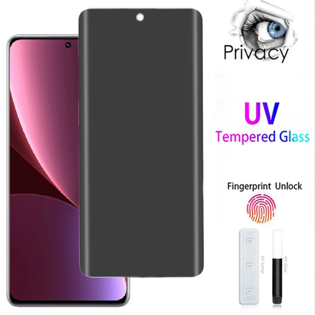 Kính cường lực toàn màn hình chống nhìn trộm cho VIVO V25 V23 X90 X80 X70 X60 X50 Pro Plus Pro+ 4G 5G 2022