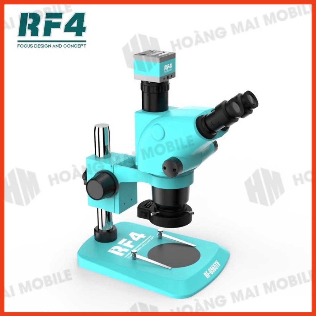 Kính hiển vi 3 mắt RF4 RF6565TV 6.5X-65X siêu nét độ phóng đại lớn