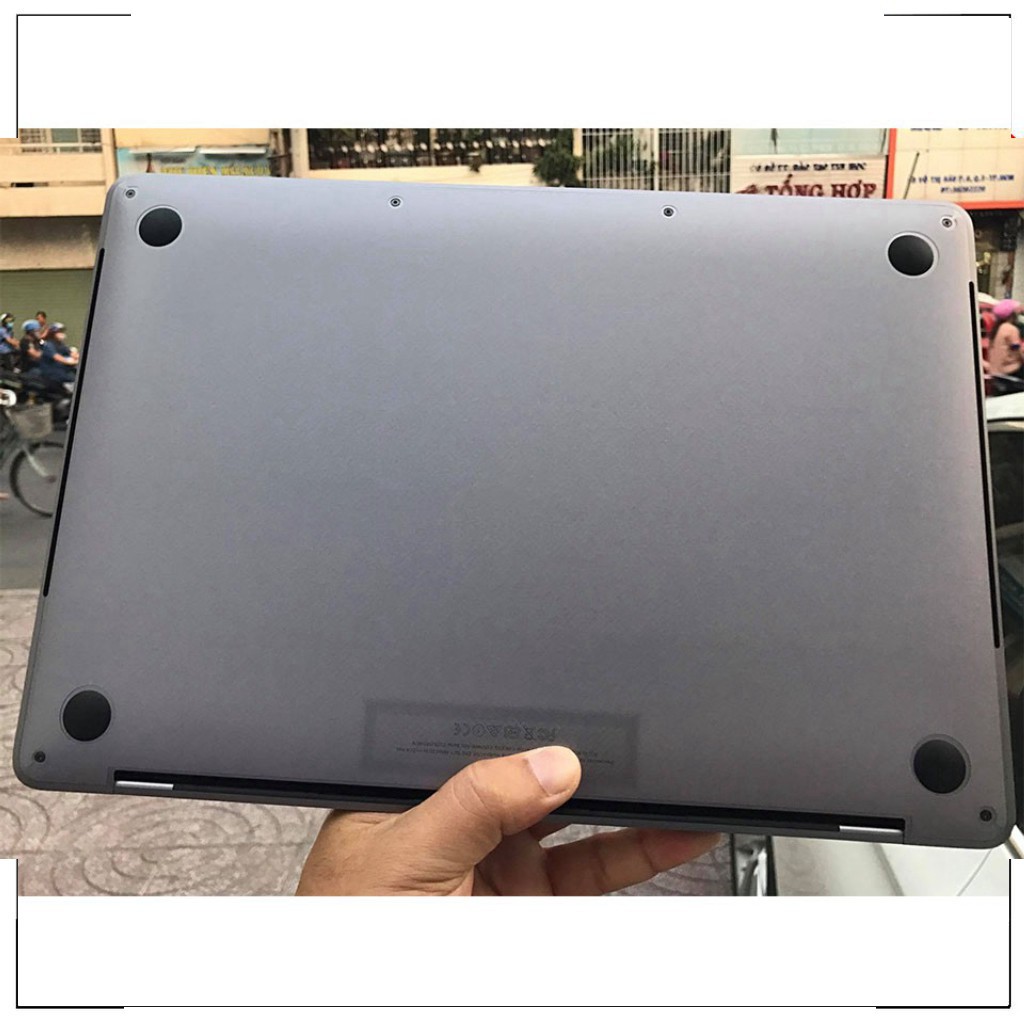 [COMBO ] Bộ dán JCPAL 5 in 1 Space Grey cho Macbook 13,15 New Pro (2016 - 2018)