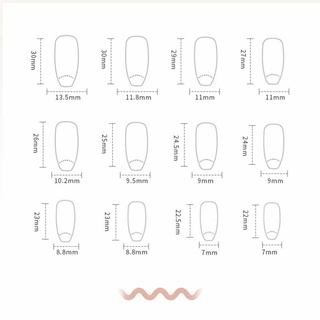 Set 24 Móng Tay Giả Thời Trang Cho Nữ