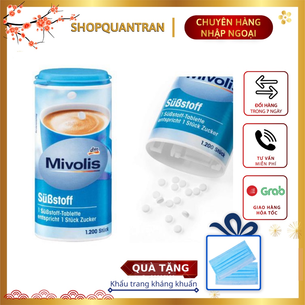 Đường ăn kiêng Mivolis Đức