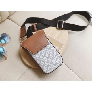 [Siêu Xinh] Túi Greyson Logo Smartphone Crossbody Bag MK Túi Xuất Khẩu Tcom