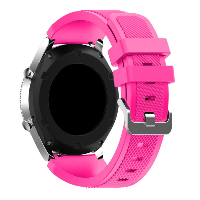 Silicone Dây Đeo Thay Thế Chất Liệu Silicon Màu Trơn Cho Xiaomi Haylou Solar Ls05