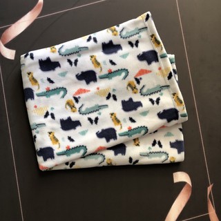 Mền nỉ cá sấu khủng long size 1,6x2m