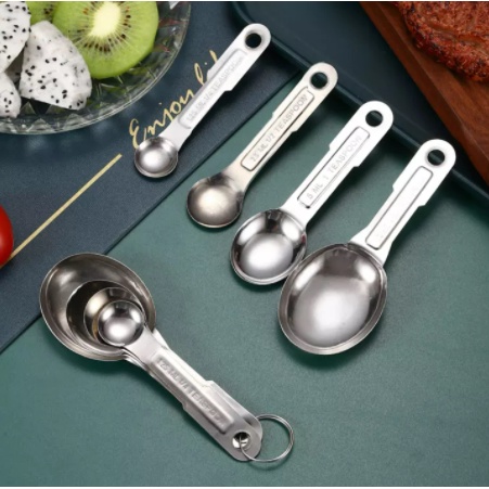 Muỗng đong thìa đong bằng inox