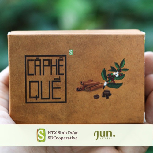 Xà bông Sinh Dược Cafe Quế 100g