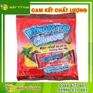 Kẹo nhai socola hương bạc hà Dynamite Chews gói 125g