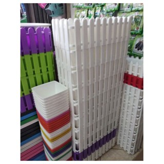 Combo 10 chậu hàng rào kích thước 44cm x 18cm x 15cm