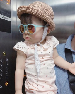 Mũ cói handmade siêu xinh cho bé iu
