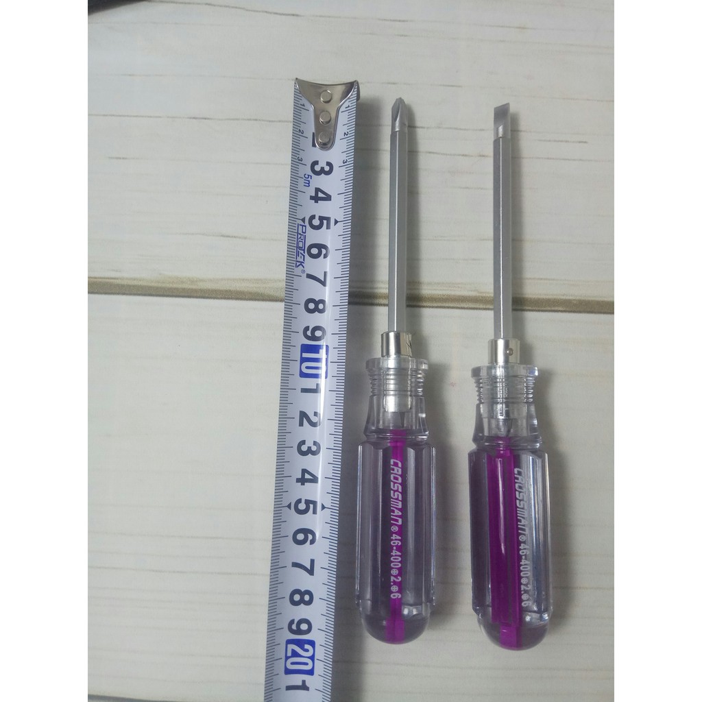 [HÀNG CHÍNH HÃNG] [ ẢNH THẬT] TÔ VÍT 2 ĐẦU CROSSMAN 6"  [CHO KHÁCH XEM HÀNG]