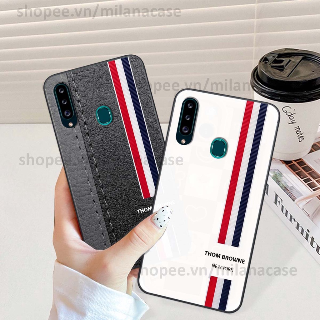 Ốp Samsung A20s in hình các thương hiệu nổi tiếng trẻ trung thể thao cá tính
