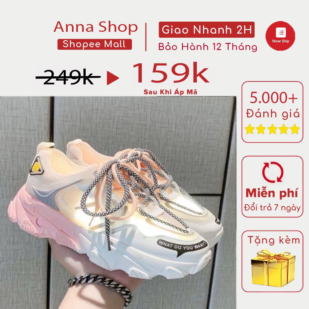 Giày sneaker nữ 2268, Trends from Korea, siêu hot 2021, GIÀY DẠO PHỐ, DU LỊCH, ĐI CHƠI [ĐỔI TRẢ TRONG VÒNG 7 NGÀY]