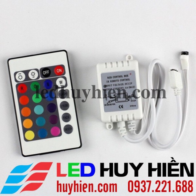 Mạch điều khiển Led 7 màu 30A, 45A, 90A, 180A (Cpu Led rgb)