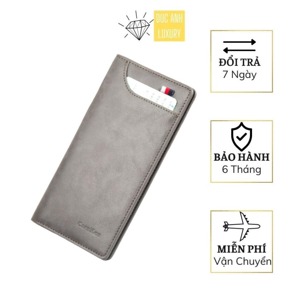 Ví Nam Đứng, Ví Nam Cầm Tay Đựng Thẻ Atm Đựng Tiền Đựng Điện Thoại Xịn