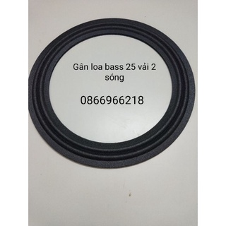 Gân loa bass 25 vải 2 sóng.