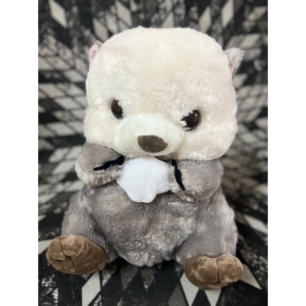 THÚ BÔNG RÁI CÁ ÔM SÒ CHÍNH HÃNG AMUSE NHẬT BẢN SIZE 35-40cm