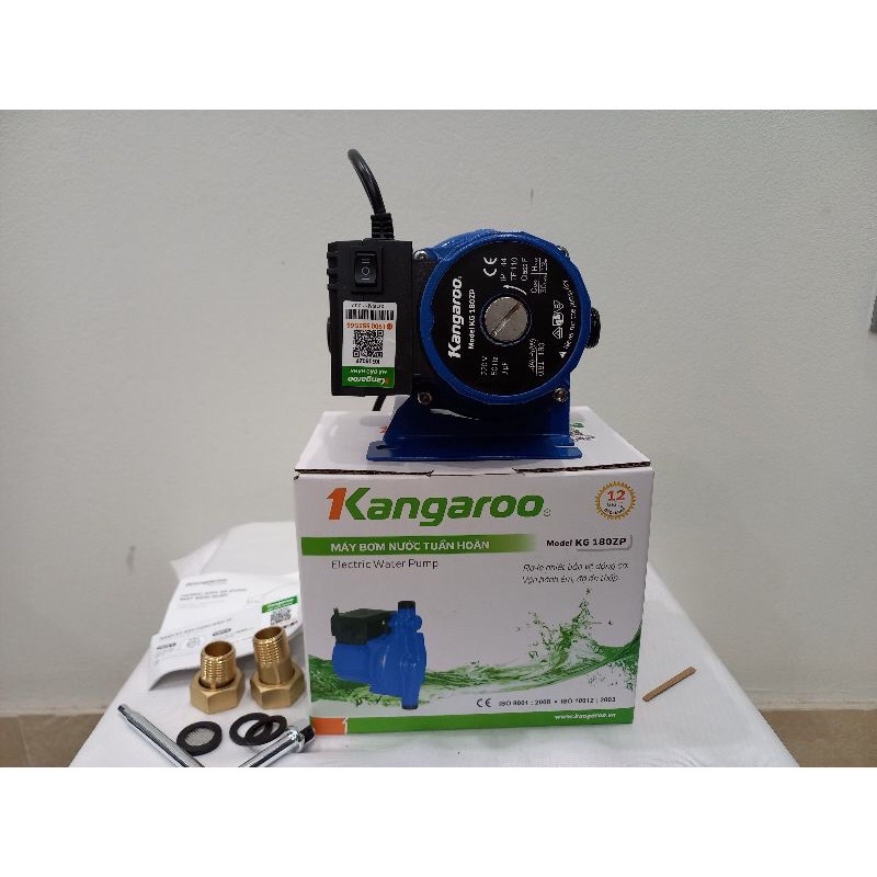 MÁY BƠM NƯỚC TĂNG ÁP ĐIỆN TỬ KANGAROO KG-180ZP