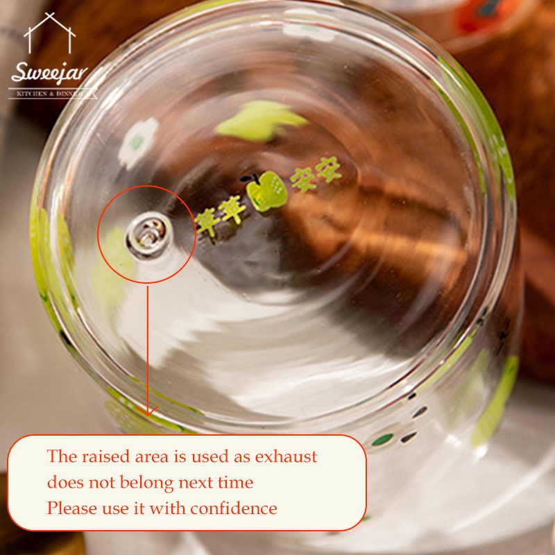 SWEEJAR Cốc  240ML/360ML hai lớp thủy tinh borosilicate chịu nhiệt độ cao chống bỏng để đựng cà phê