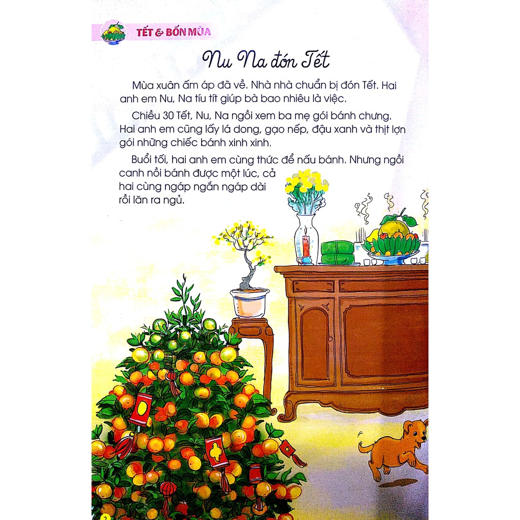 Sách - Chuyện kể cho bé mầm non - Quyển 2 - Chủ Đề: Tết Và Bốn Mùa, Lễ Hội, Động Vật, Hiện Tượng Thiên Nhiên....
