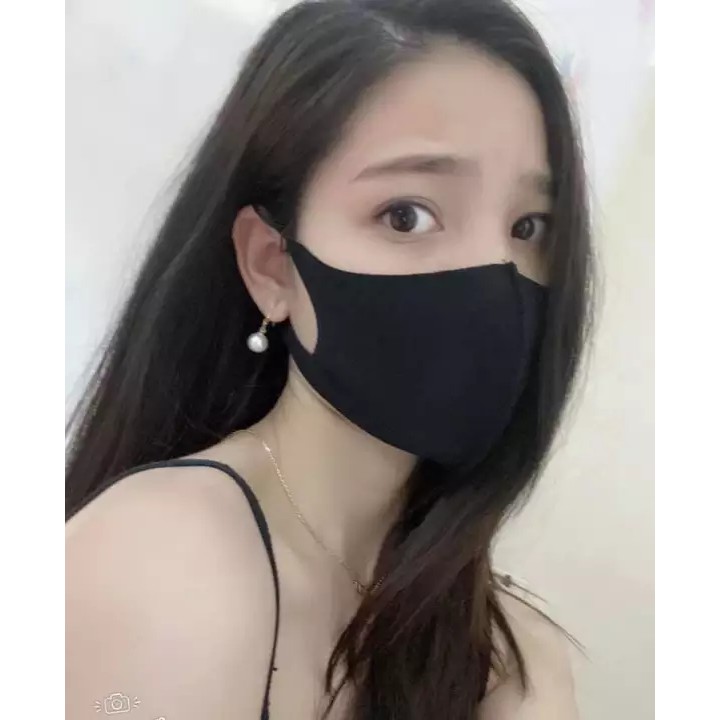 Khẩu trang su kháng khuẩn thời trang nam nữ