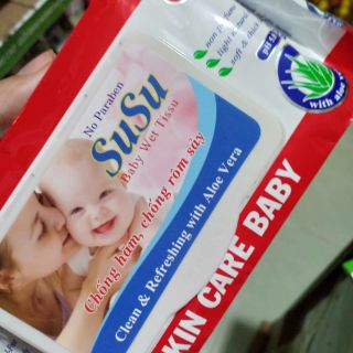 Khăn giấy ướt SUSU 80 tờ