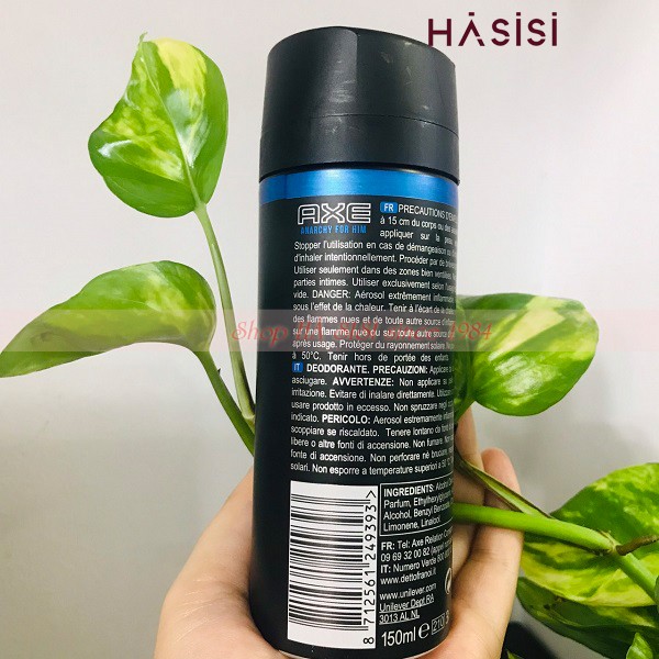 XỊT KHỬ MÙI TOÀN THÂN AXE - Anarchy Deodorant Bodyspray Fresh 150ml