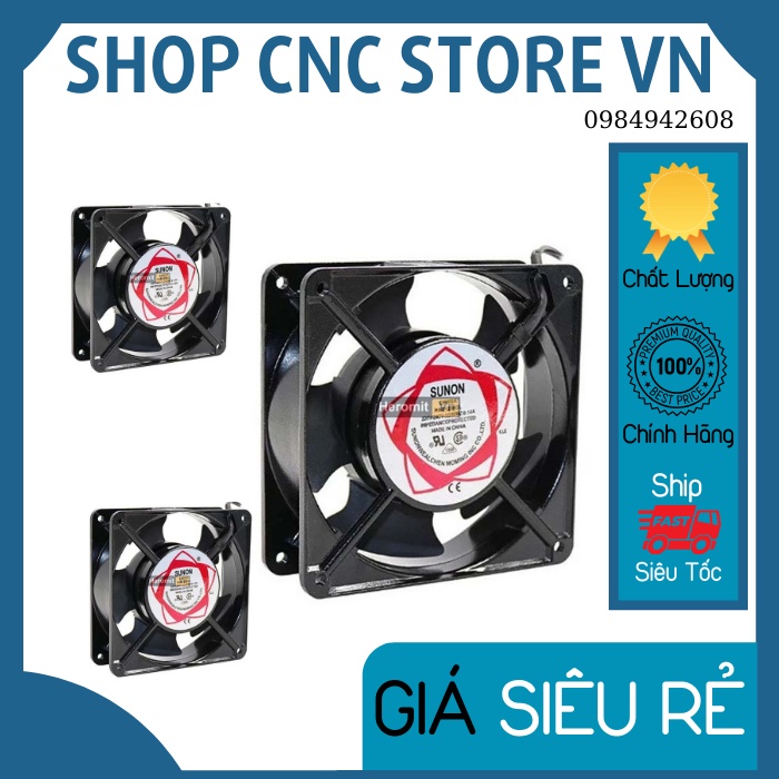Quạt Hút Thông Gió Tủ Điện , Quạt Làm Mát Tủ Điện Các Loại Kích Cỡ 12x12cm Kim Loại