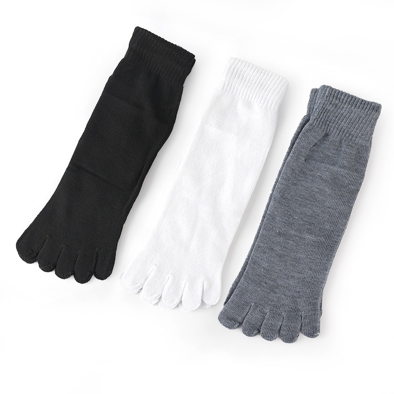 [Bán Chạy] &quot;Vớ Ống Trung Màu Trơn Bằng Vải Cotton Chải Mềm Mại Thoáng Khí Thoải Mái / Giản Dị Sử Dụng Hàng Ngày Dành Cho Nam / Nữ&quot;