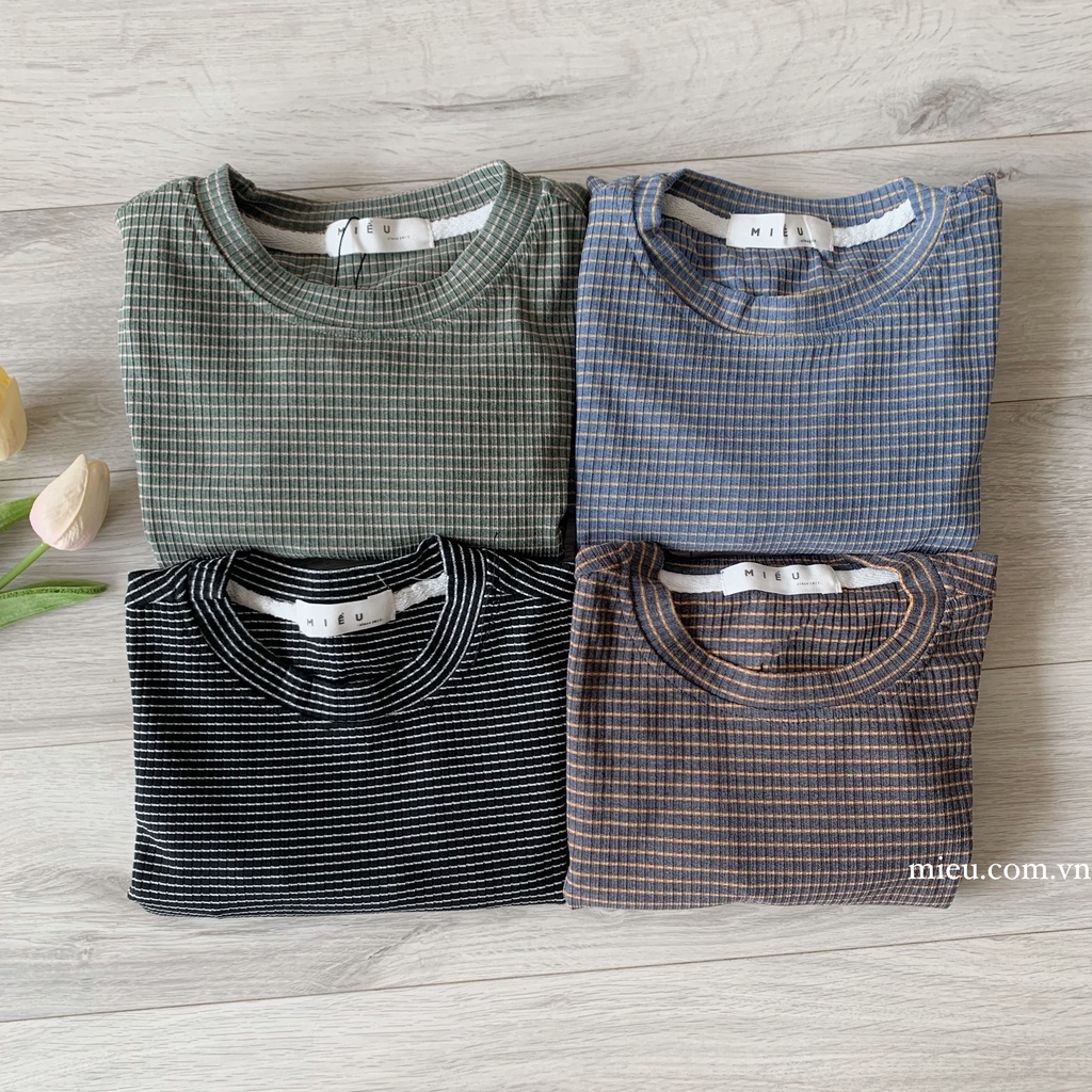 MIỀU_ÁO THUN GÂN SỌC DORY