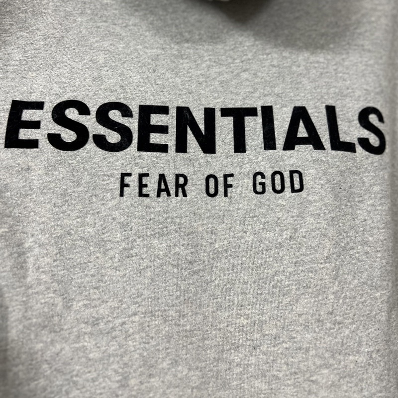Áo hoodie FEAR OF GOD ESSENTIALS SS22 Dark Oatmeal in nhung cao cấp, Áo khoác nỉ ESSENTIALS form rộng