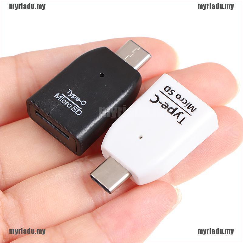 Đầu Đọc Thẻ Nhớ Mini Type C Micro Tf Otg Usb 3.1