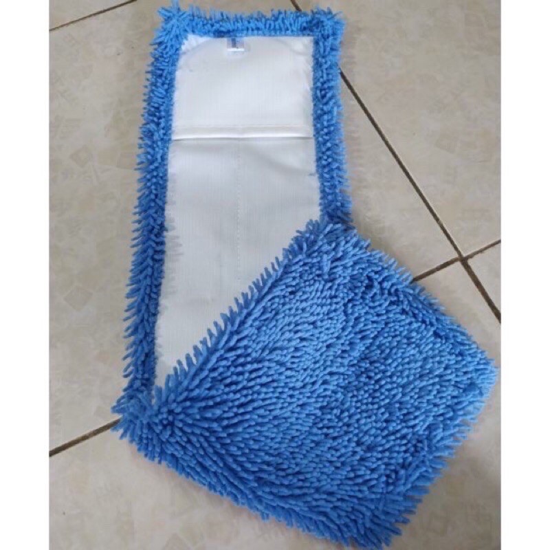 Chổi Lau Công Nghiệp 60cm Homeinno Microfiber Chuyên Nghiệp, Loại Cán Rút Dài, Có Sẵn Tấm Lau 60cm