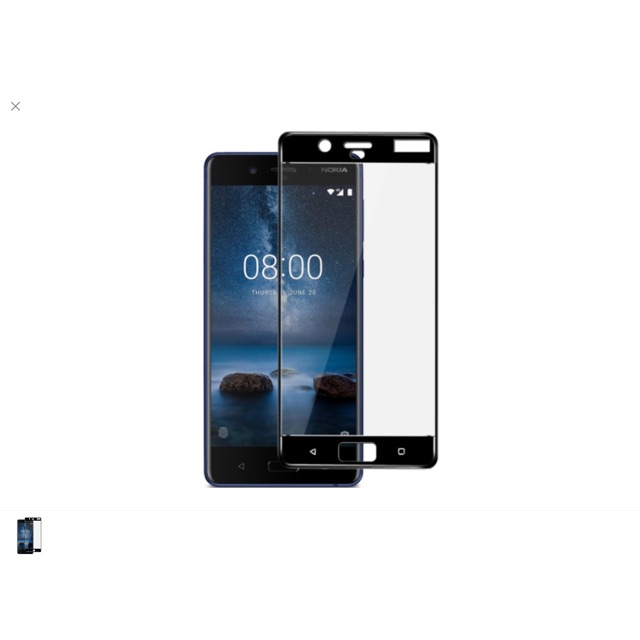 Kính phủ 4D nokia 8