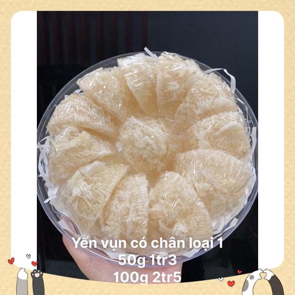 Yến vụn tổ lớn 50g[6-7 tổ]/100g[13-14 tổ]-yến sào nha trang -tổ yến vụn lớn