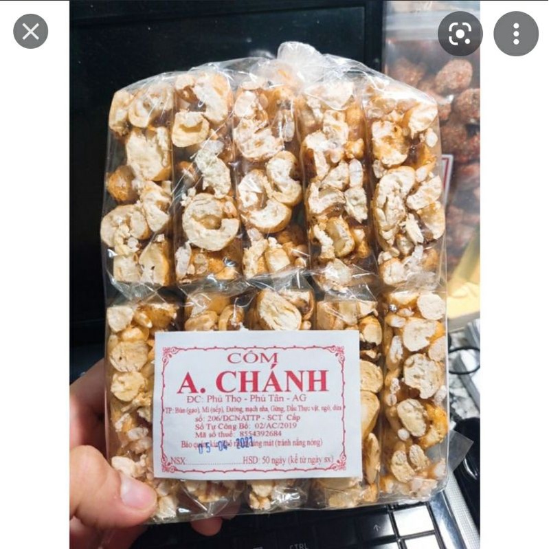 Cốm bắp - Cốm bún tuổi thơ bịch 10 gói