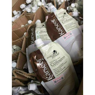 Kem ủ tóc collagen karseel 500ml phục hồi tóc tại nhà