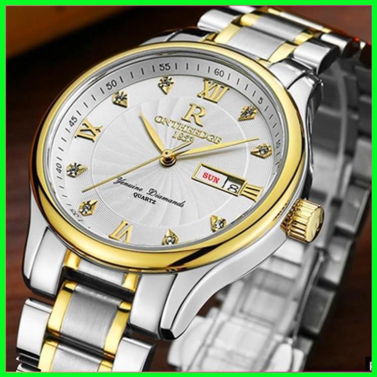 [ Đồng Hồ Nam ] [SIÊU GIẢM GIÁ] ĐỒNG HỒ NAM RONTHEEDGE HÃNG CAO CẤP CHẠY 2 LỊCH NGÀY THỨ FULL BOX [ Đồng Hồ Nam Cao Cấp] | BigBuy360 - bigbuy360.vn