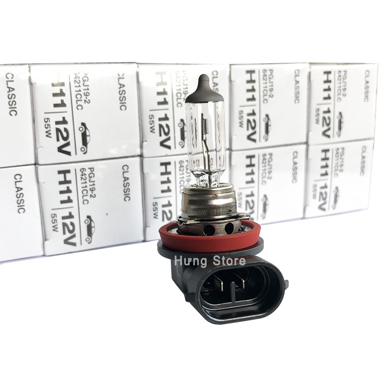 Bóng đèn  Osram Đức 12V 55W Original cao cấp  H4, H7, H16, H11