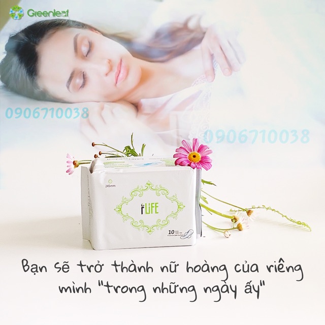 Băng vệ sinh tảo biển iLIFE, Công nghệ từ tính giúp giải độc, Khử mùi, Ngăn ngừa các bệnh phụ khoa R