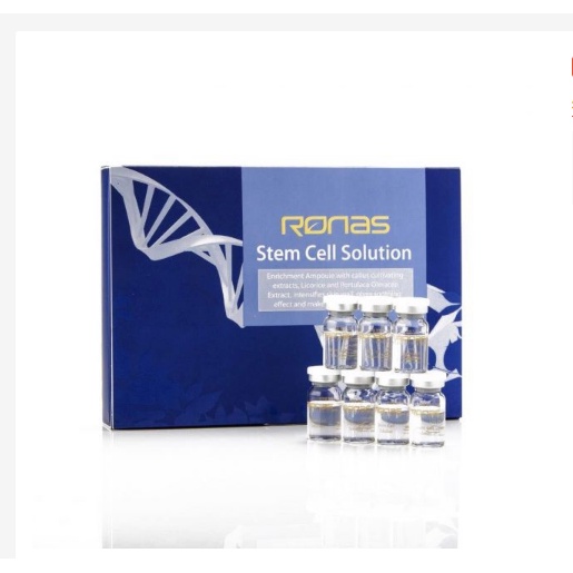 Tế Bào Gốc Ronas Stem Cell Solution Hộp 10 Chai Ronas