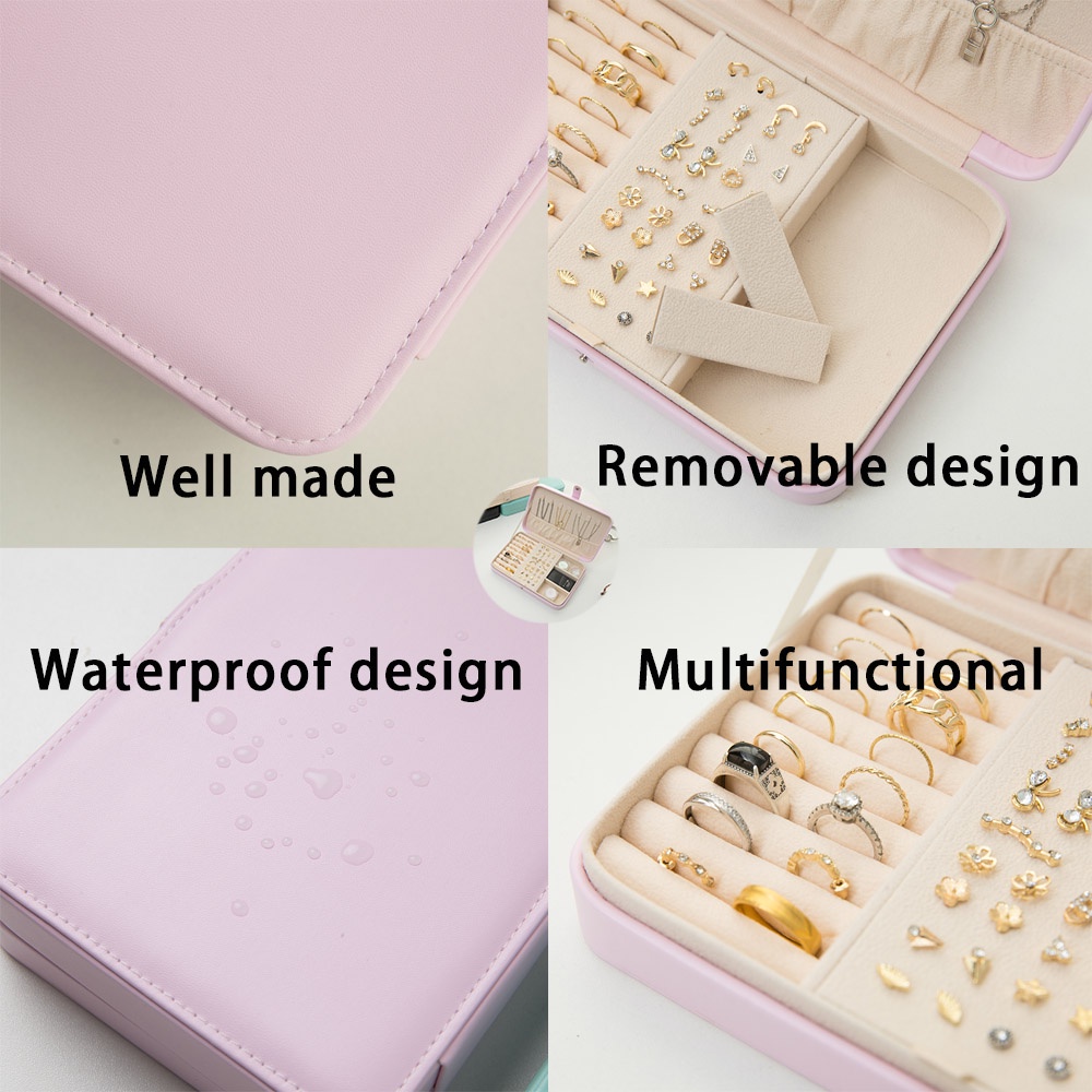 Hộp Đựng Trang Sức Thiết Kế Đơn Giản Phong Cách Châu Âu Sang Trọng