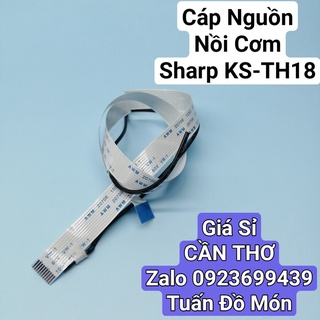 Cáp nối boar mạch nguồn và phím Nồi cơm điện tử Sharp 1.8 lít KS-TH18 phụ tùng linh kiện chính hãng